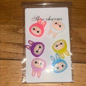 Labubu The Monsters Shoe Charms